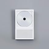 [ km5 ] CDプレーヤー ポータブル/壁掛け [Instant Disk Audio CP2] Bluetooth 軽量 薄型 壁掛けcdプレイヤー player (ホワイト