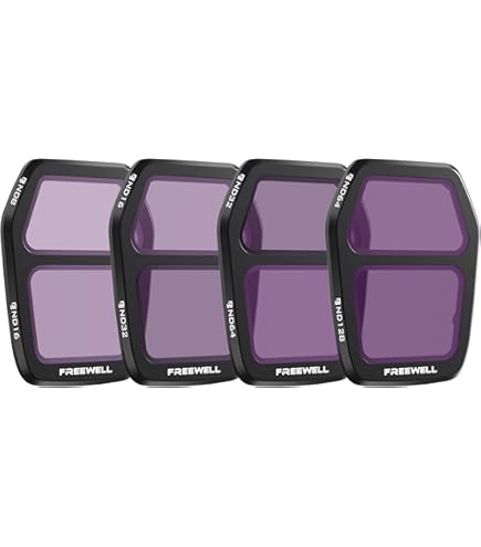 DJI Mavic air 2用  純正NDフィルターセット Amazon.com : DJI Mavic Air 2 ND Filters Set(ND16/ND64/ND256
