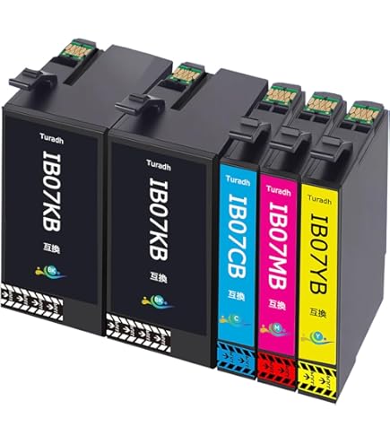 Amazon.co.jp: IB07CL4B エプソン用 互換インクカートリッジ 4色パック