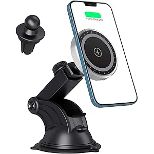 【2021最新発売】Aouevyo 車載ホルダー マグネット 15W ワイヤレス充電器 iPhone12 / 12 Pr…