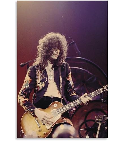 Amazon 帆布 led zeppelin ポスター 映画ポスター LED ZEPPELIN レッドツェッペリン デビュー50周年記念 - Swan Song 40x60 並行輸入品 ホーム キッチン