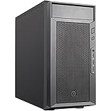 SilverStone FARA311 メタル フロントメッシュ 5インチベイ搭載 ミニタワー型 PCケース SST-FA311-B/国内正規代理店品