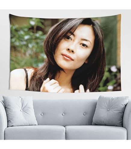 Amazon.co.jp: 中山美穂 タペストリー インテリア 装飾アート