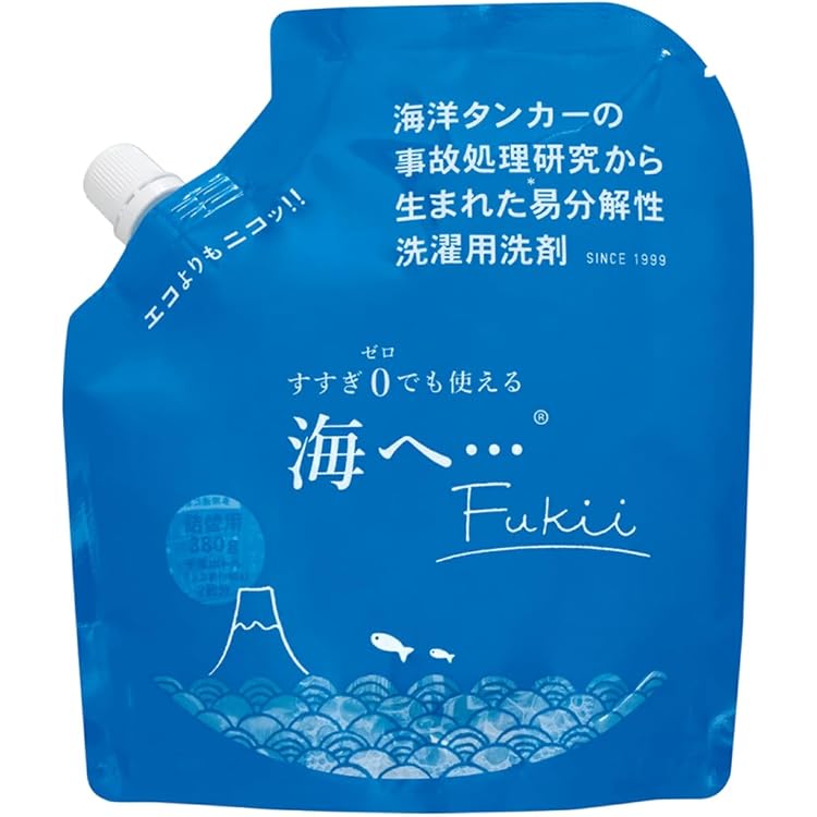 がんこ本舗 森と…Fukii 詰替パック450g 3個セット 洗濯洗剤 すすぎなし