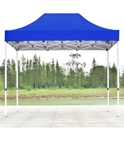 ワンタッチタープテント　ブルー Amazon | ワンタッチ テント タープテント タープ ワンタッチタープ