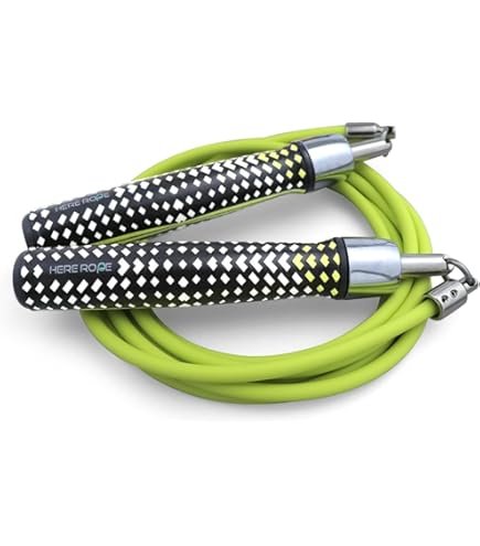 4-Pack Weighted Jump Rope Replacement Cables - 10ft PVC Ropes, 5mm Diameter