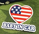 BABY IN CAR ステッカー HEART サイズM＿SC-BIM5-LFS