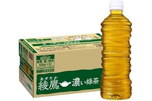 コカ・コーラ 綾鷹 濃い緑茶 ラベルレス 525mlPET ×24本 [機能性表示食品]