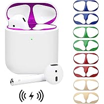 Amazon | CM Tech AirPods ダストガード 【2セット】 スキン