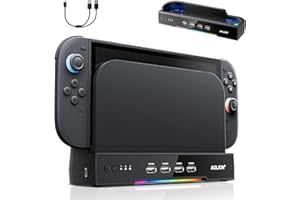 【人気版】 Switch2専用 冷却ファンNintendo Switch 2対応 冷却ファン, スイッチ2用 冷却スタンド 排熱用 冷却クーラー 3段階風量調整 RGBライティング搭載 ニンテンドースイッチ2用 放熱スタンド 静音・高放熱性 熱対策