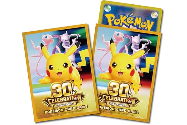 ポケモンカードゲーム デッキシールド プレミアム・グロス 30th CELEBRATION