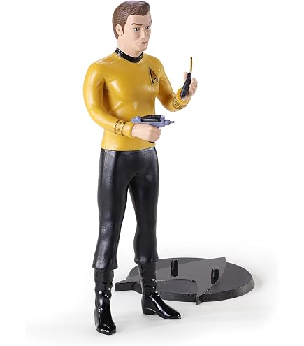 Noble Collection Star Trek: The Next Generation Figurine Flexible Bendyfigs Capt Picard 19 Cm Toy Fig 35858245