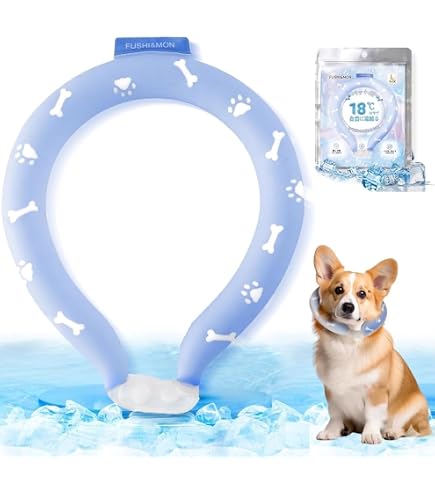 Amazon | 2024新 クールリング ひんやり 冷感 ネッククーラー 犬 首元