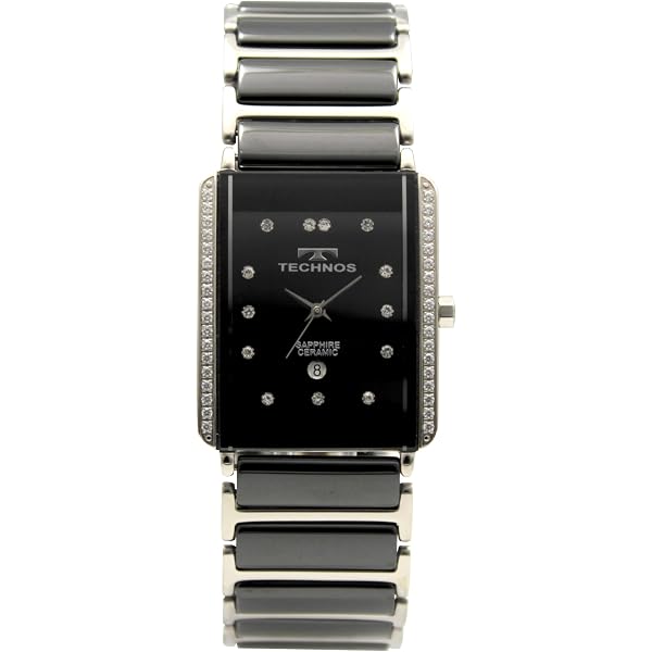 Amazon.co.jp: [テクノス]TECHNOS 腕時計 セラミック デイト T9C09GB