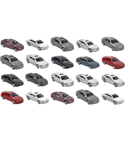 Amazon.co.jp: XIANFQNKJ 自動車模型 1/150スケール 20台セット