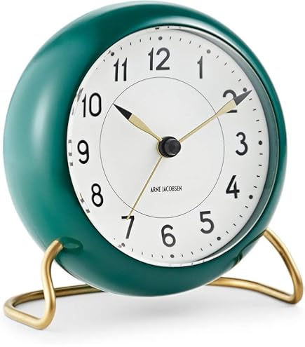 ARNE JACOBSEN アラーム付き置時計11cm北欧デザイン Amazon.co.jp: ARNE JACOBSEN 置き時計 目覚まし時計 11cm 北欧