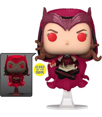 POP MARVEL スカーレット・ウィッチ フィギュア Amazon.co.jp: Funko POP!マーベル コレクター隊限定スカーレット