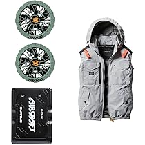 バートル エアークラフト ベスト 黒ファン Amazon.co.jp: [バートル] エアークラフト ベスト+ファン+24V黒
