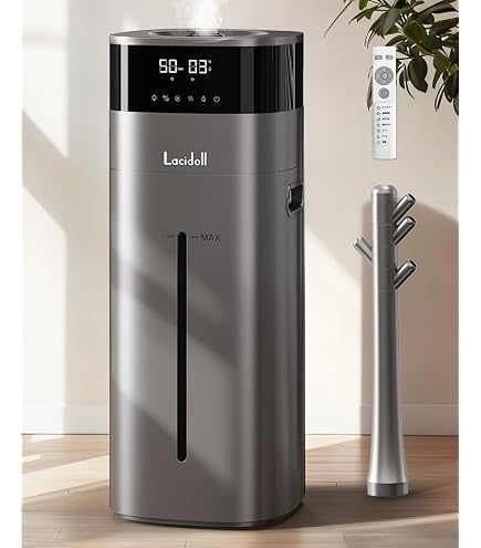 Amazon.co.jp: LACIDOLL 加湿器 大容量 スチーム式 ハイブリッド式