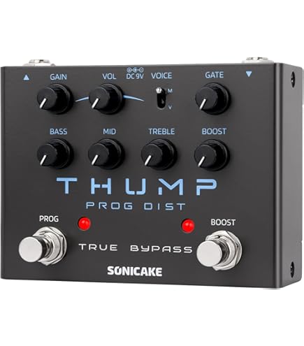 Amazon | Source Audio Aftershock Bass Distortion Pedal