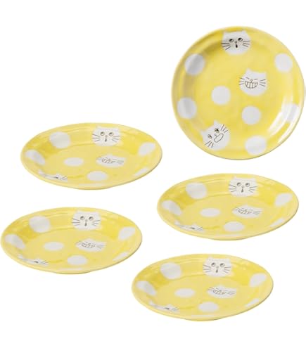 Amazon | ノーブランド品遠藤太郎7寸皿木の葉益子焼19.5センチ2枚