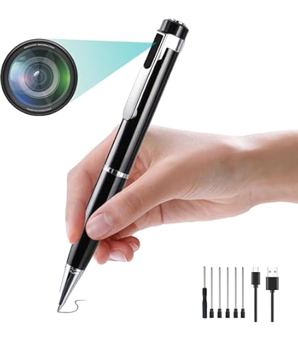 Amazon.co.jp: レンズが見えない ペン型カメラ スリムタイプ 超小型