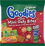Organix Goodies Organic Mini Oaty Bites (14x10g) Organixはgoodies有機ミニoaty咬傷（ 14X10G ）