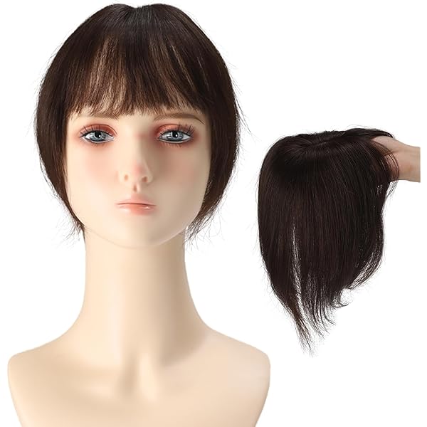 人毛１００％ウイッグ　セミロング　白髪隠しｗ４５　ロングウイッグ　前髪 人毛100％ウイッグ セミロング 白髪隠しw45 ロング