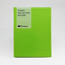 Amazon.co.jp: クンペル 6穴 B6 チケットコレクションホルダー ブルー
