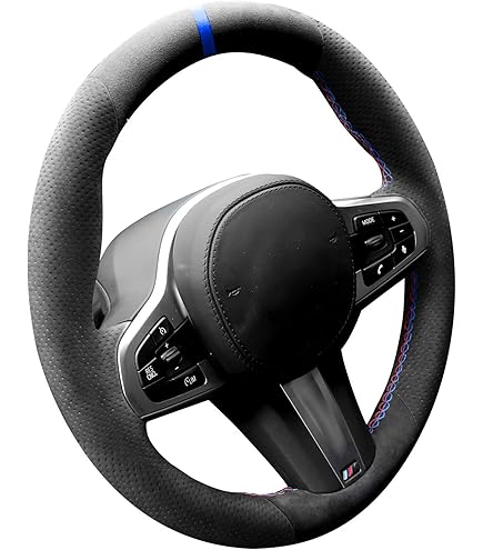 Amazon | Alfanxi ハンドステッチ アルカンターラ ハンドル