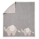 Barefoot Dreams Cozychic Follow Me Blanket [ #661 ] (カラー：Dove gray－Stone－Pink） [並行輸入品]