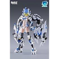 Amazon.co.jp: 1/12 白虎 機娘 機甲少女 ヘッド 武器 道具 フル