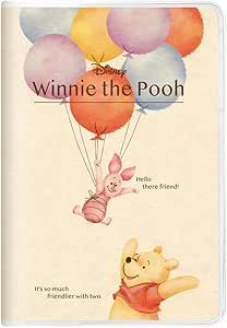 カミオジャパン ディズニー くまのプーさん 手帳 21年 B6 マンスリー 風船 年 10月始まり 手帳 文房具 オフィス用品 Amazon