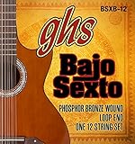 GHS Strings BSXB-12 GHS PHOSPHOR BRONZE BAJO SEXTO - リン青銅 バホ セクスト - 12弦セット
