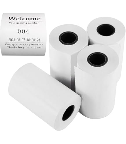Amazon.co.jp: 順番発券機用ロール紙12巻/箱 FVP10NS専用 : 産業