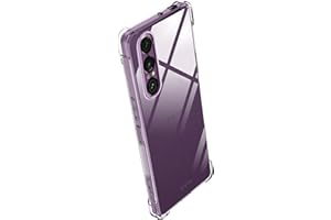 Nutmeg 対応 Xperia 1 VII 用の ケース クリア ドロップ防止シェル 落下防止 耐衝撃 透明TPU 軽薄 Xperia 1 Vii SO-51F SOG13 XQ-FS44 用の カバー スマホケース スマホカバー ストラップホール