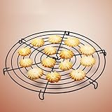 円形ケーキ冷たい棚のパンのビスケットは、冷たい空気の焼くツールを逆さまに固着しないでください