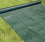 高密度135G 防草シート 1m×50m モスグリーン (日本製抗菌剤入り／厚手・高耐久4-6年)