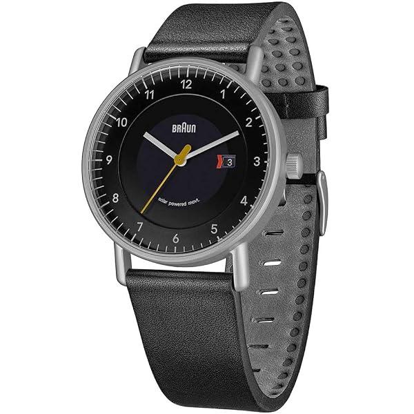 Amazon.co.jp: BRAUN LEATHER ANALOG WATCH ブラウン レザー アナログ