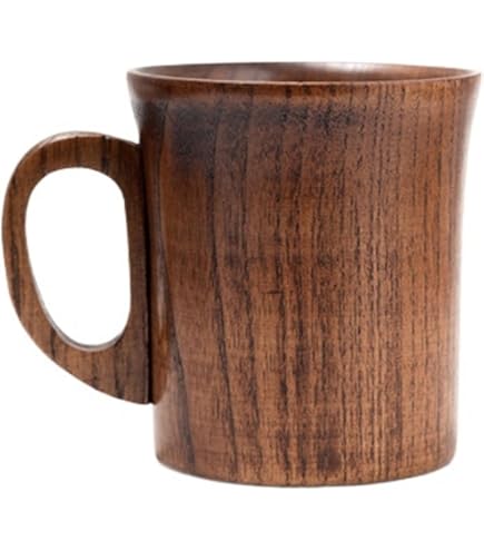 Amazon.co.jp: 天然木製 Cマグカップ 水玉 曙 漆塗り コップ