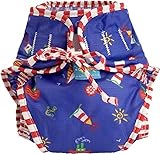 Kushies Swim Diaper, Sail Boats Print, Large by Kushies