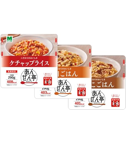 Amazon | ミドリ安全 防災用品 非常食 7年保存3日分セット-2 | ミドリ