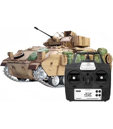 Amazon.co.jp: ブラッドレー 戦車模型 戦車 ラジコン戦車 1:16 RC