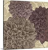 N Harbickプレミアムシックラップキャンバス壁アート印刷題名ダリアII – mini 36" x 36" 2133271_24_36x36_none