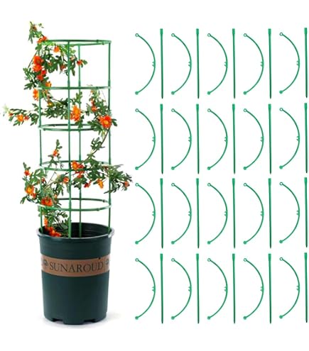 Amazon | ニチカン キュウリ支柱セット(幅45cm×高さ1.8m) | 支柱