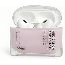 Amazon | 音楽ドリップ互換性のあるAirPodsケース、AirPods Pro
