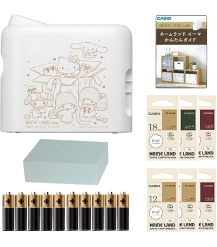 Amazon | カシオ ラベルライター ネームランド サンリオモデル