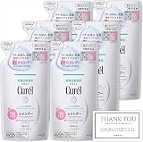 【6個セット】花王 キュレル 泡シャンプー 詰め替え 380ml ※オリジナルショップカード付