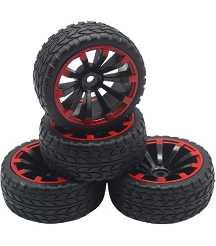 値下げ中！TAMIYA タミヤ RCカー用タイヤ＆ホイールセット GP.414 スーパーX・XXカーボン大径ナローホイール＆バレルタイヤ