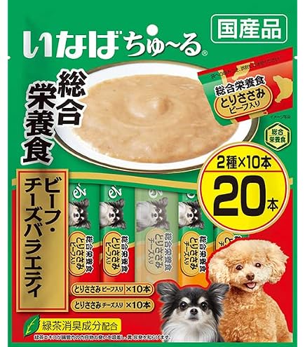 Amazon.co.jp: いなば ちゅ~る 総合栄養食 とりささみ・チーズ